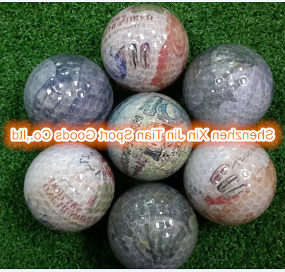 Golf Coin Transparent Ball