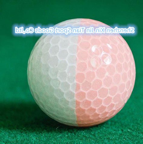 Two color golf ball