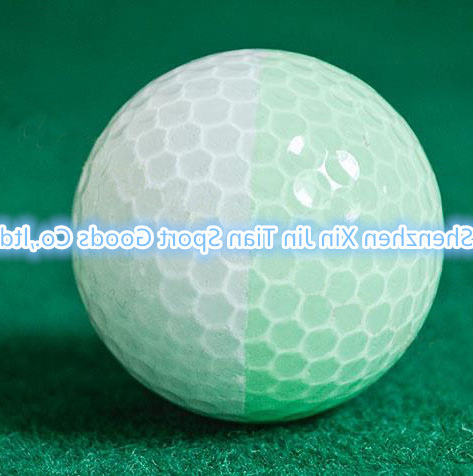 Two color golf ball