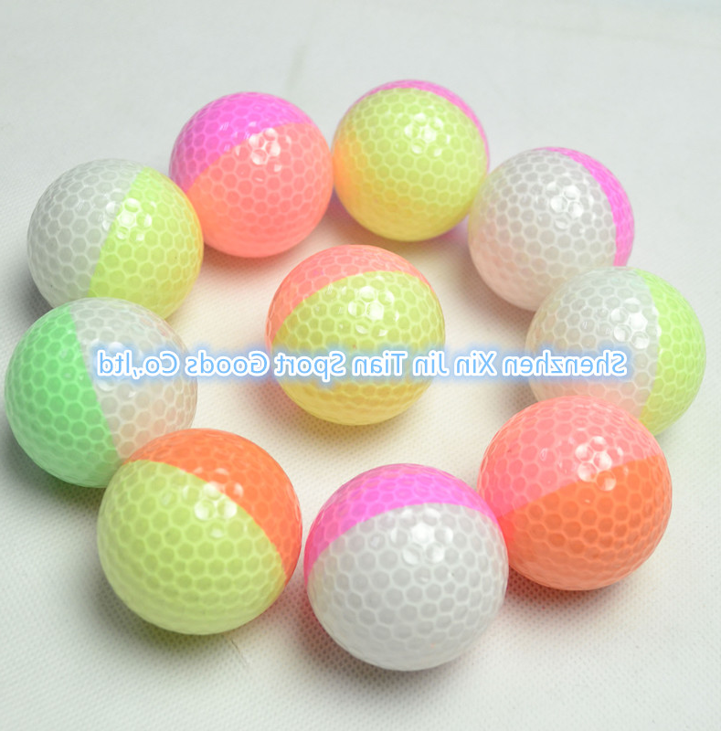 Two color golf ball