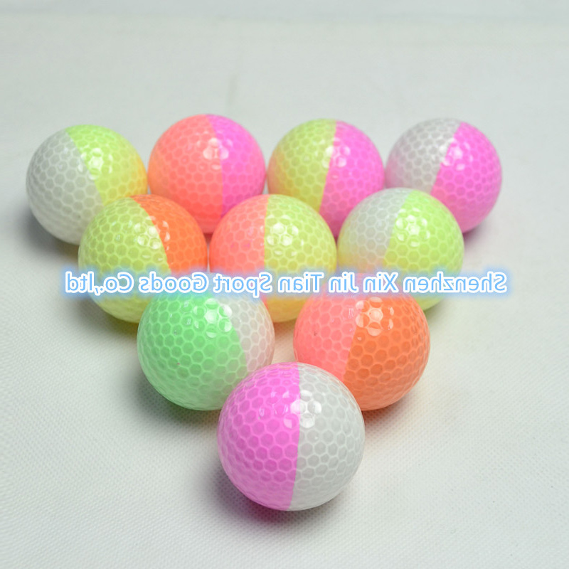 Two color golf ball