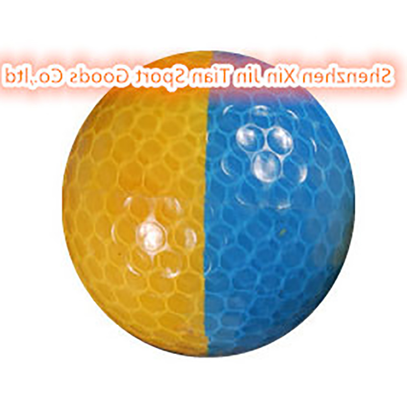 Two color golf ball