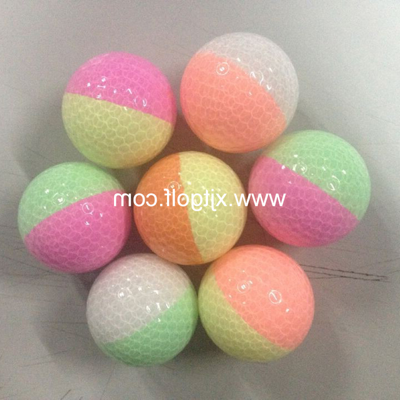 Two color golf ball