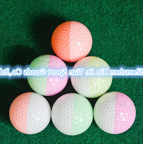 Two color golf ball