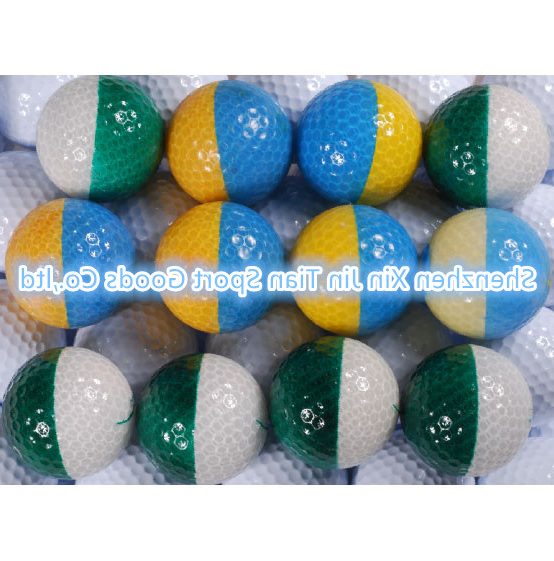 Two color golf ball