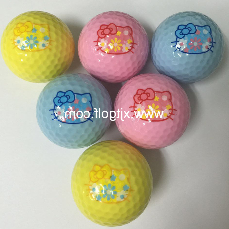 Multi color logo ball