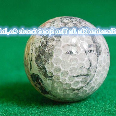 Golf Coin Transparent Ball