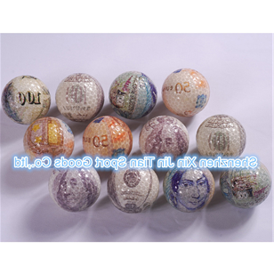 Golf Coin Transparent Ball