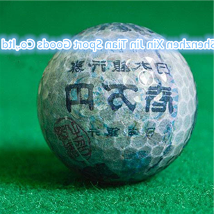 Golf Coin Transparent Ball