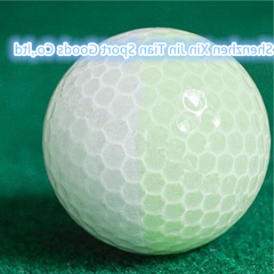 Two color golf ball