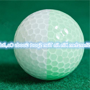 Two color golf ball