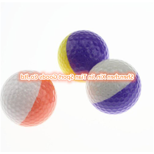 Two color golf ball