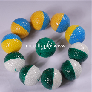 Two color golf ball