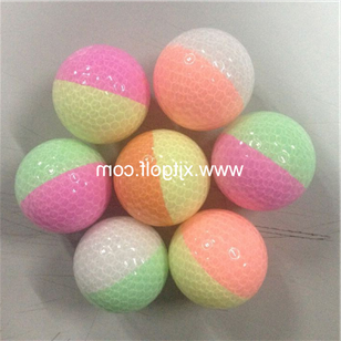 Two color golf ball